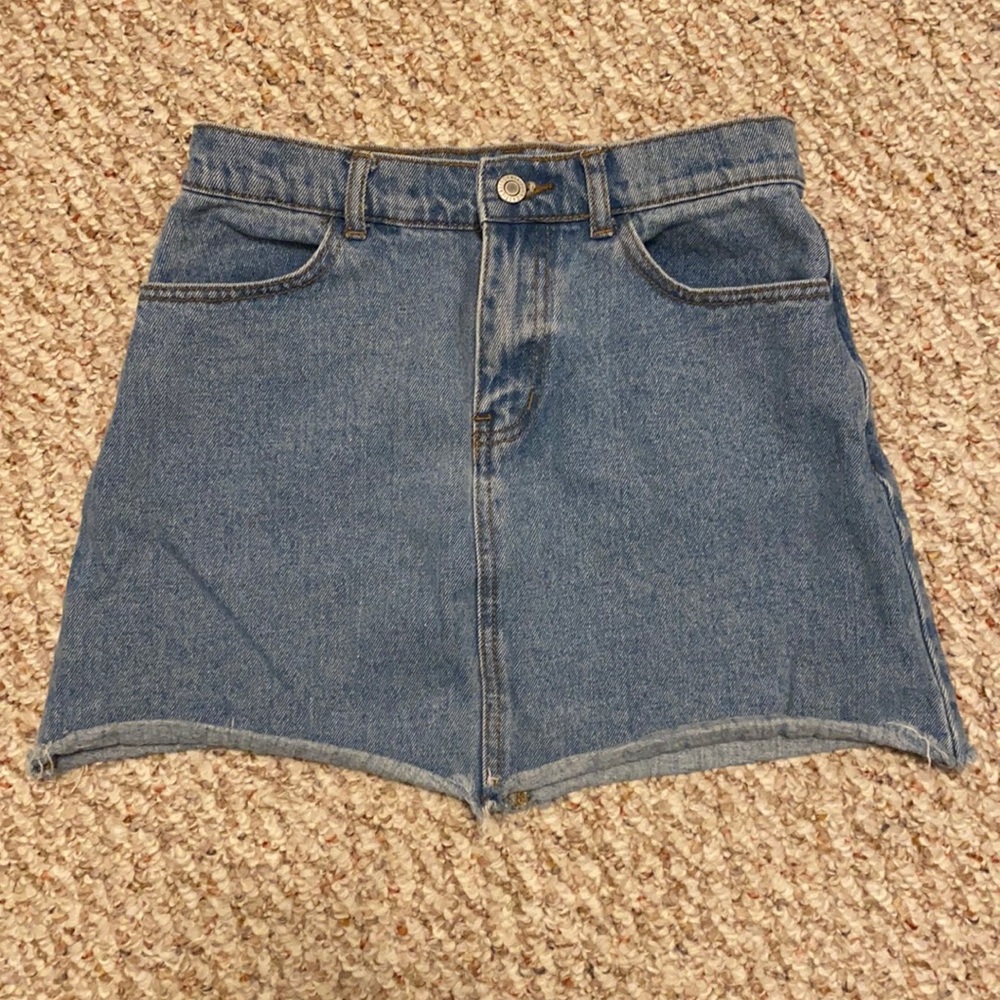 Brandy Melville Jean Skirt